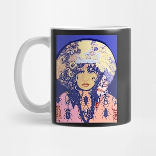 Hurdy-gurdy Girl with Beetles Mug